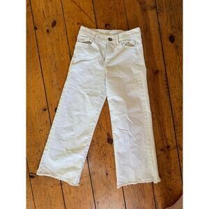 Ann Taylor Loft Wide Leg High Waisted Crops